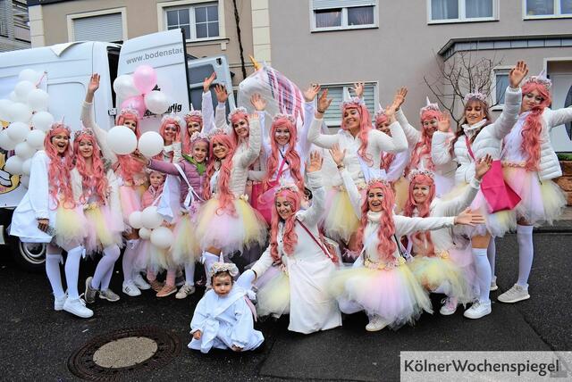 In Rheinkassel-Langel gab es ausgefallene Kostüme zu bestaunen. | Foto: Hoeck