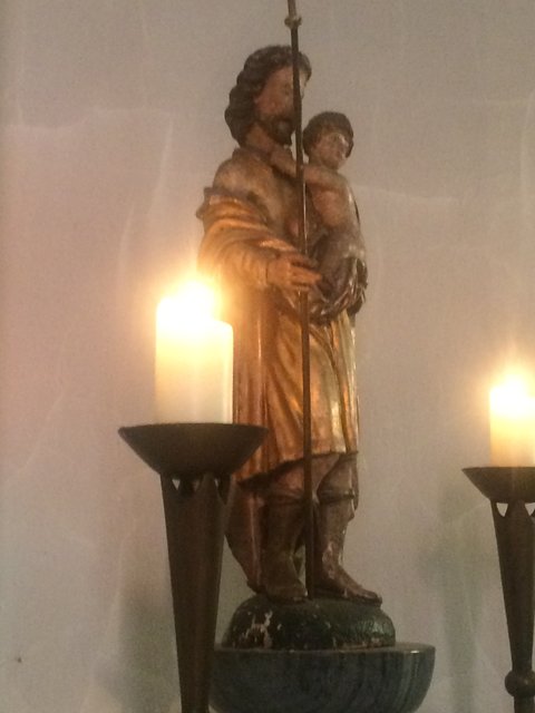Heiligenfigur des Patrons von St. Joseph | Foto: privat