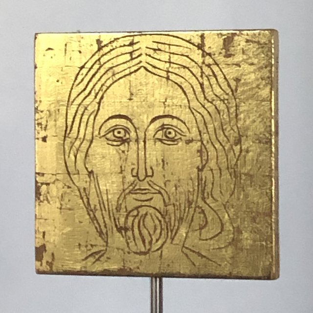 6. Station: Veronika recht Jesus das Schweißtuch (Kreuzweg von Kaspars Poikans, St. Remigius, Bonn)
 | Foto: privat
