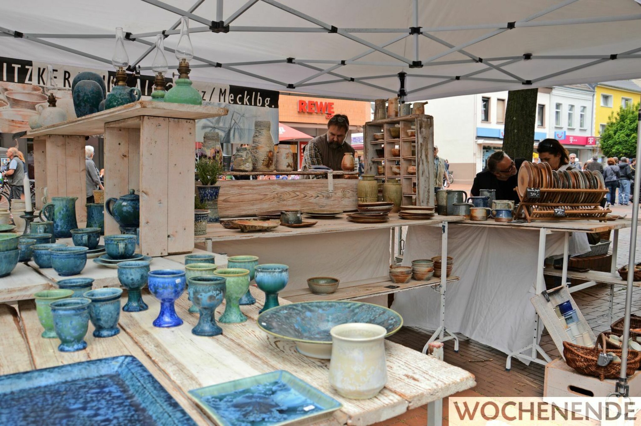 Töpfermarkt 2019: Gutes Wetter – gute Geschäfte