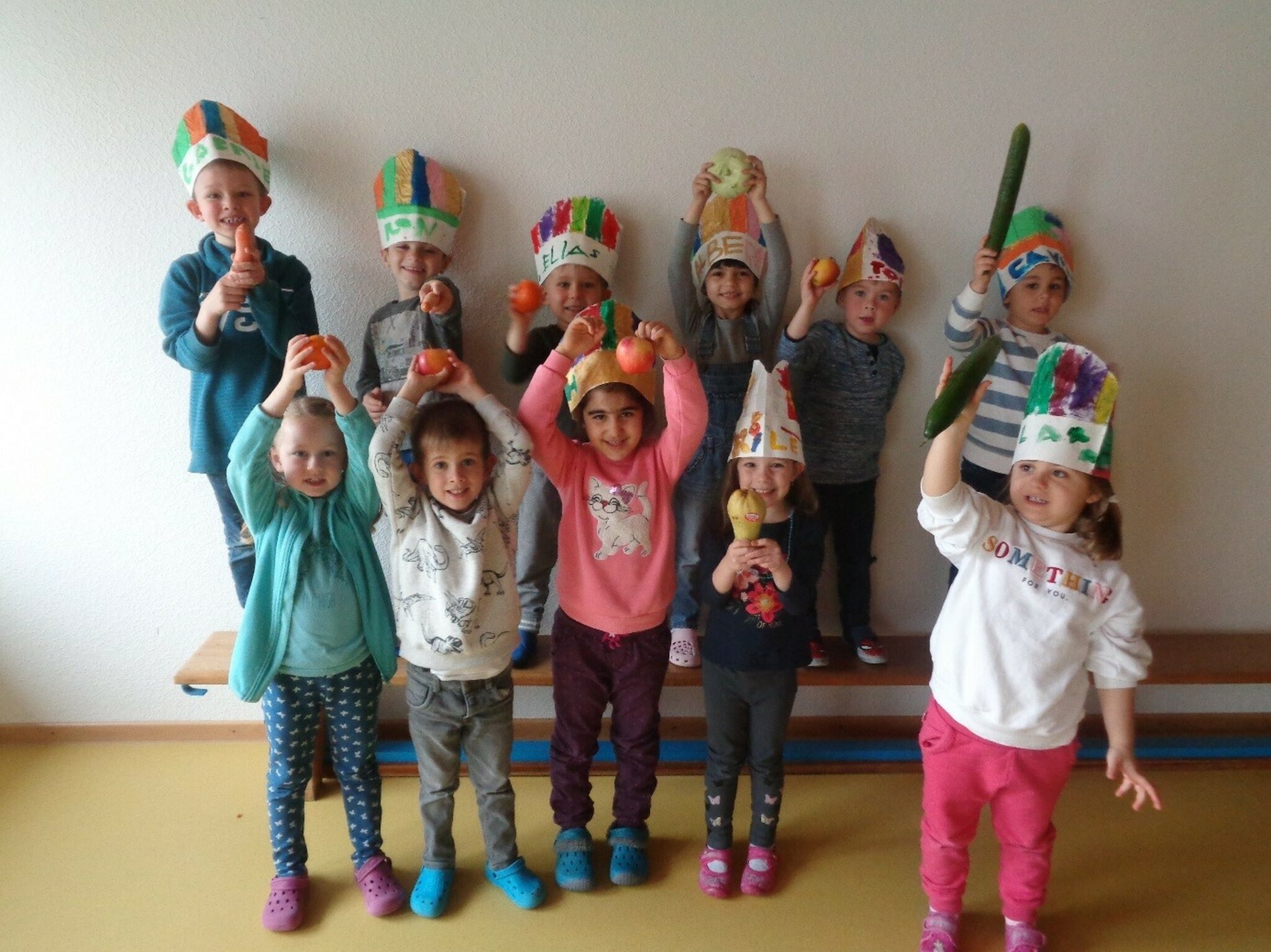 Nachhaltigkeit im Kindergarten: Bunt ist gesund - Wesseling