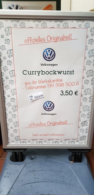 Du willst mehr über die VW-Wurst wissen wissen? Dann hier klicken: https://www.derwurst-bully.de/
  | Foto: Blatt-Gold