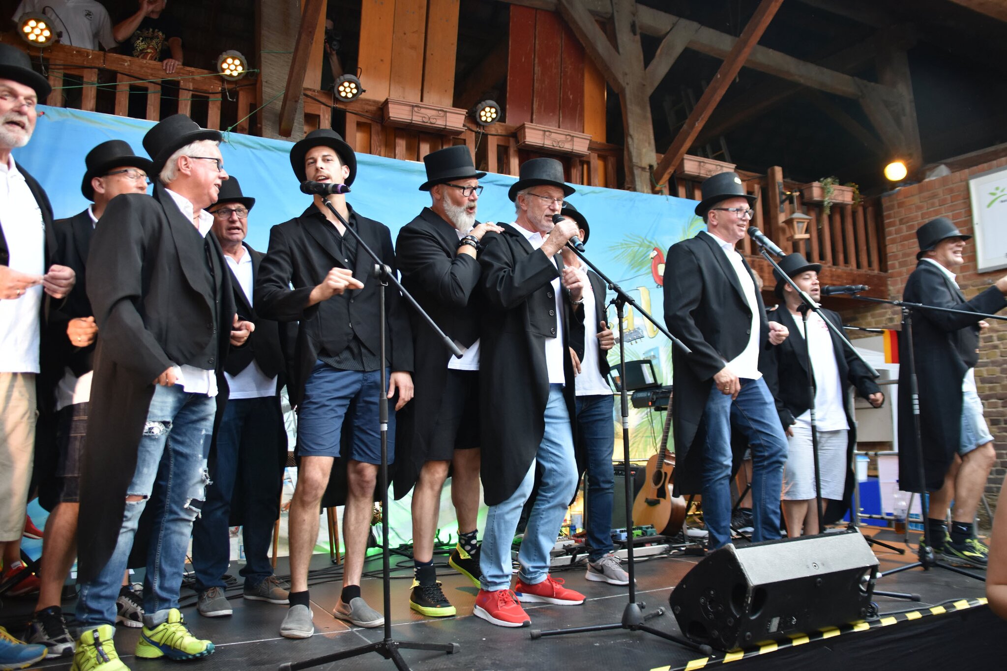 Landsturm feiert Geburtstag Party zum 50. im Himmeroder Hof Rheinbach