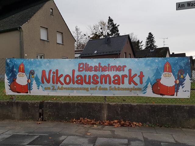 Ein Höhepunkt im Bliesheimer Advent: Der Nikolausmarkt, der diesmal am 8. Dezember auf der Anlage der St. Sebastianus-Schützen seine Tore öffnet. | Foto: Düster