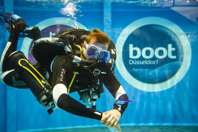 Mehr als 25 Prozent aller Besucher sind Taucher | Foto: messe.duesseldorf