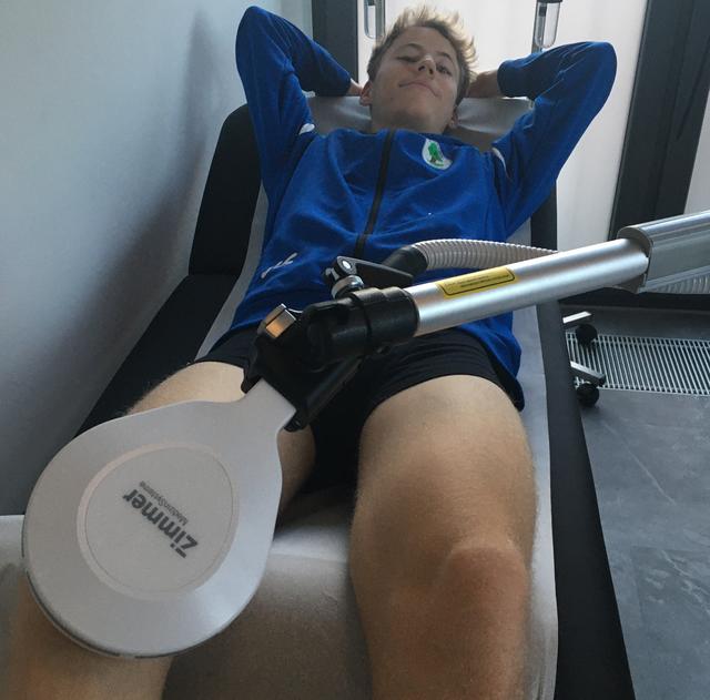 Jonne Sjölund im Ortho Sports LAB Pulheim