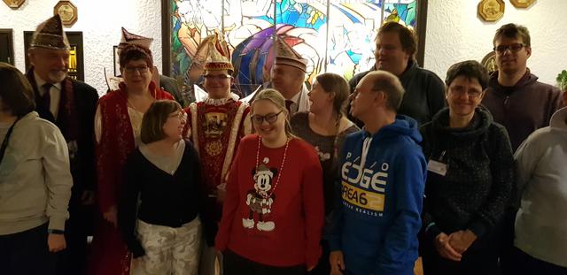 Blatt-Gold bei der Audienz mit dem Prinzen-Paar | Foto: Blatt-Gold