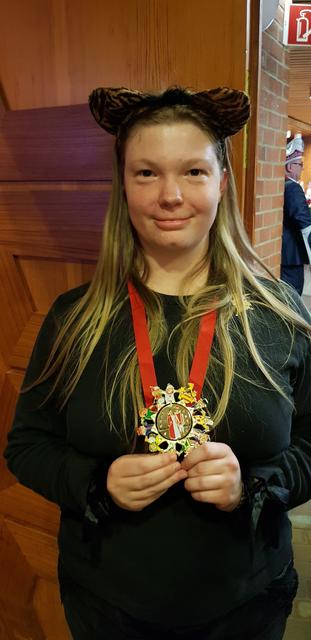 Toller Orden! - Blatt-Gold-Redakteurin Yvonne Freiberg   | Foto: Blatt-Gold