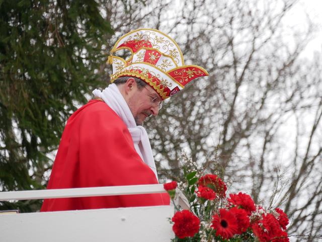 Prinz Stephan I. vom Dreigestirn der Altgemeinde Rodenkirchen.  | Foto: Anita Brandtstäter