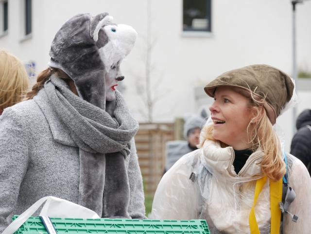 Fußgruppe der Brüder-Grimm-Schule Sürth.  | Foto: Anita Brandtstäter
