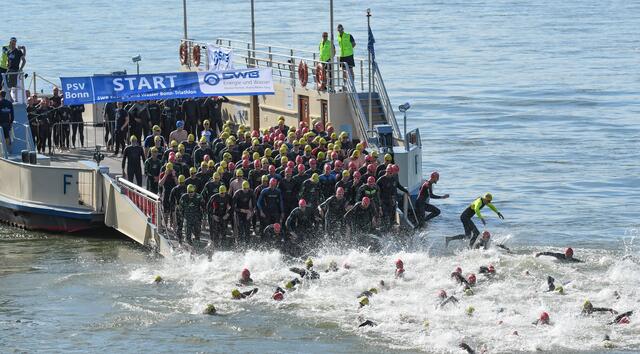 Die 30. Auflage des Bonn-Triathlon kann nicht stattfinden. | Foto: Engst