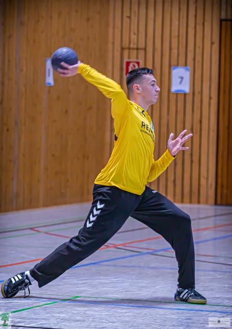 Überragender Rückhalt und sogar Torschütze: Elvan Kromberg | Foto: Thomas Schmidt