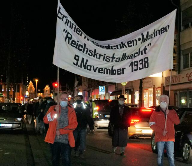 Auch 82 Jahre später hat „Erinnern-Gedenken-Mahnen – 9. November 1938“  nichts an Aktualität verloren. | Foto: art