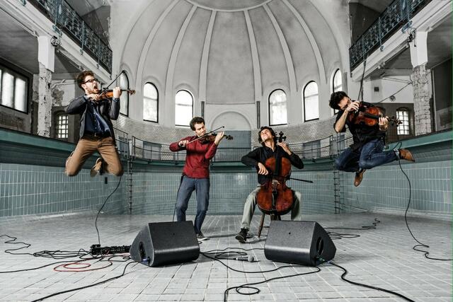 Das „Vision String Quartet“ beendet die Konzertreihe im November. | Foto: Tim Klöcker