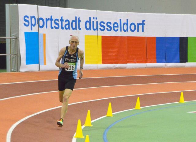 Kalle König holte sich den DM-Titel in einem Herzschlagfinale über 800 Meter in 2:42:38 Minuten. | Foto: Jochen Baumhof
