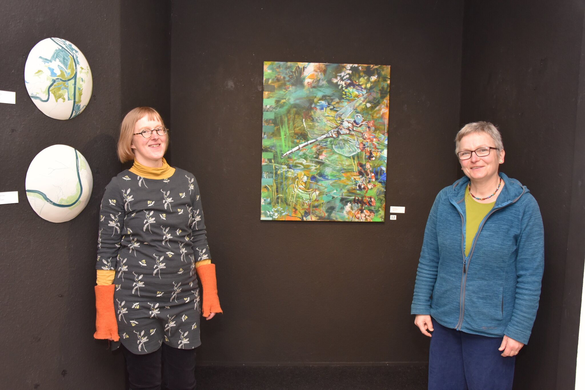 Glaskarree wird "Aquarium" Künstlerinnen präsentieren „Wasserwelten