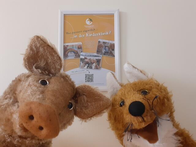 Sau Gloria und Fuchs Herr von Räudenfell.