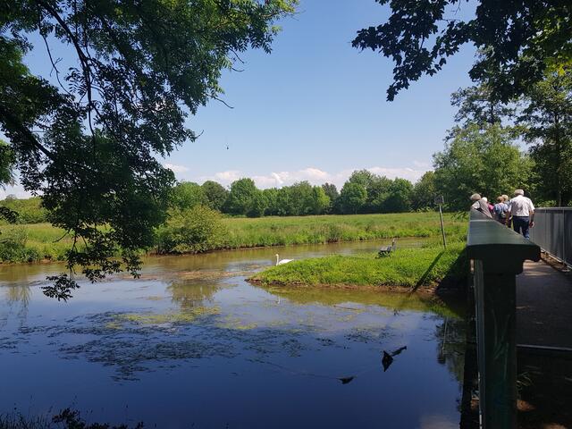 So schön ist es an der Erft zwischen Paffendorf und Glesch. Man glaubt es kaum... | Foto: Renate Könen