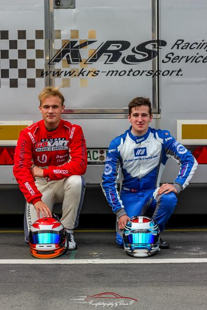 Die "Young KRS Danes" 
Lucas Daugaard (li) &amp;  Kaj Schubert | Foto: © Racephotography by Denis P.