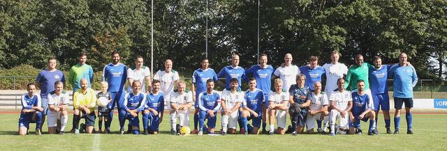 wie es sich für ein Freundschaftsspiel gehört... | Foto: eigenes Bild