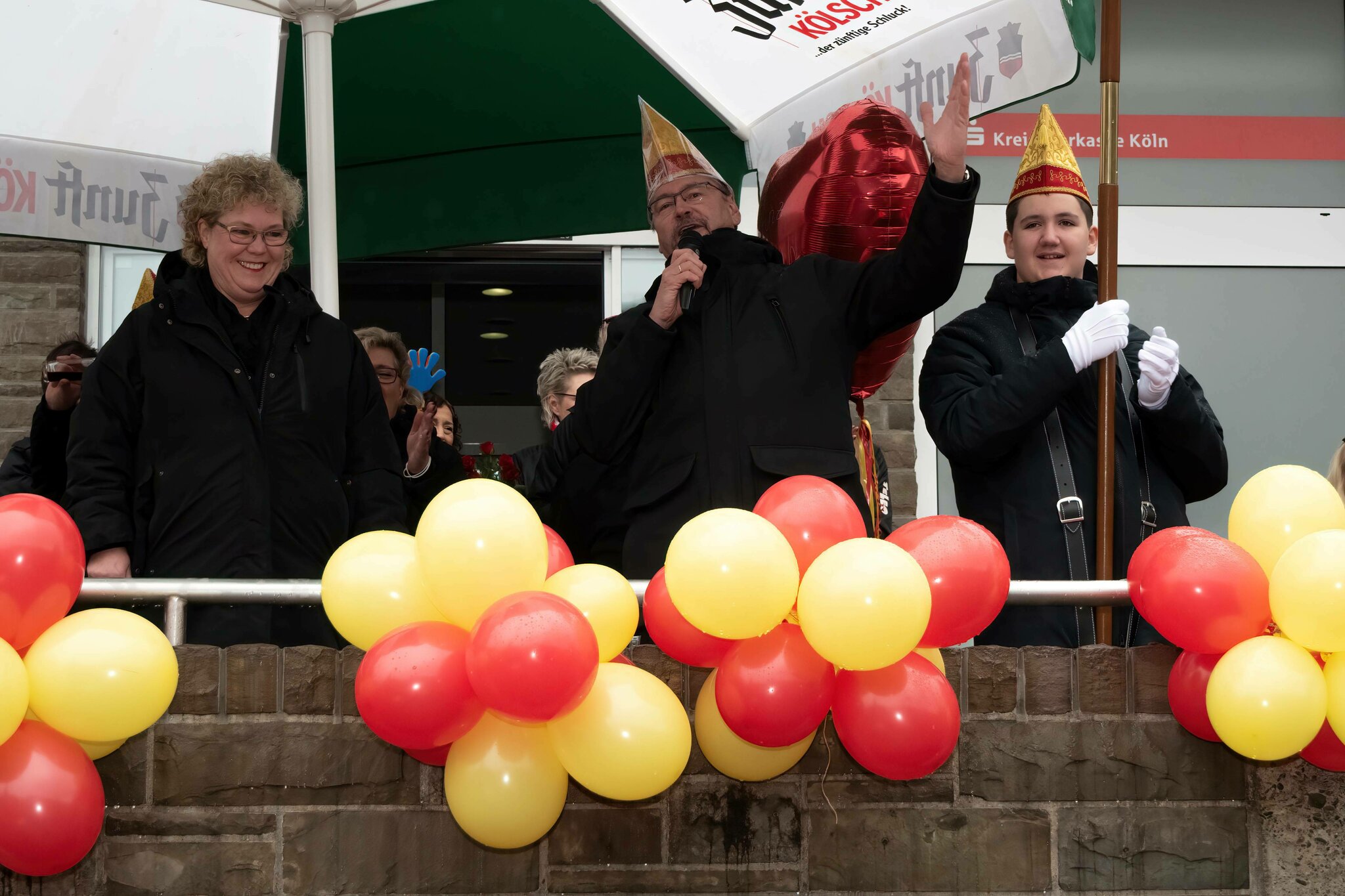 Erster närrischer Gruß Prinzenpaar Christoph III. & Conny die