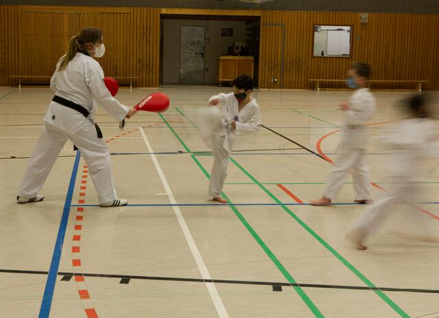 Taekwondo Kerpen: Und wer alles gibt, kommt auch auf die richtige Geschwindigkeit beim Treten | Foto: ©Torsten Rabe