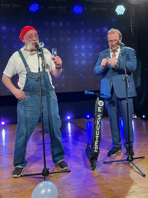 Harry und Achim im Zwiegespräch | Foto: Holger Krumscheid