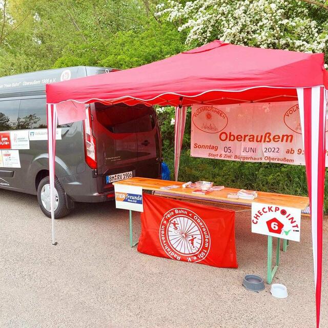 RV "Freie Bahn" Oberaußem 1906 e.V. am Tierheim Bergheim, Checkpoint 6 | Foto: Astrid Kurth