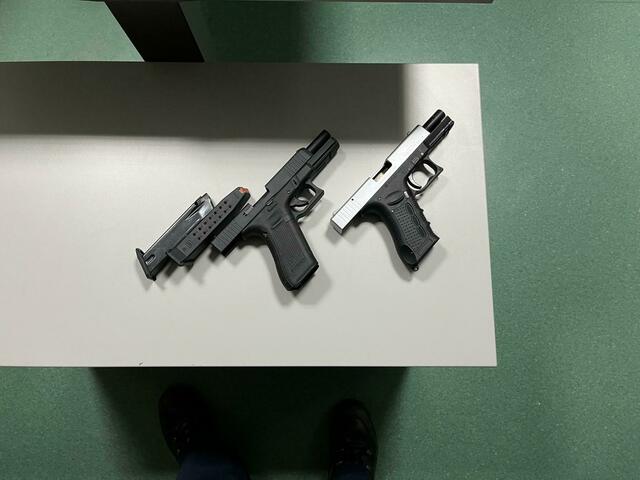 Schreckschusswaffen | Foto: Polizei