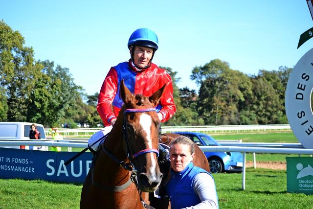 Adrie de Vries mit Viadena | Foto: Horst Nauen
