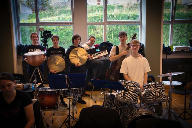 Das Orchester der Musikschule La Musica stellt sich vor: Die Rhythmusgruppe | Foto: ©Torsten Rabe