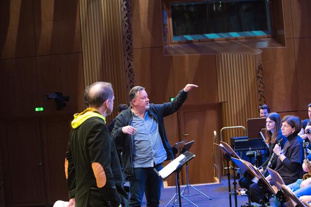 ...und von Trompeter Rob Bruynen wichtige und gut umsetzbare  Hinweise. | Foto: Torsten Rabe