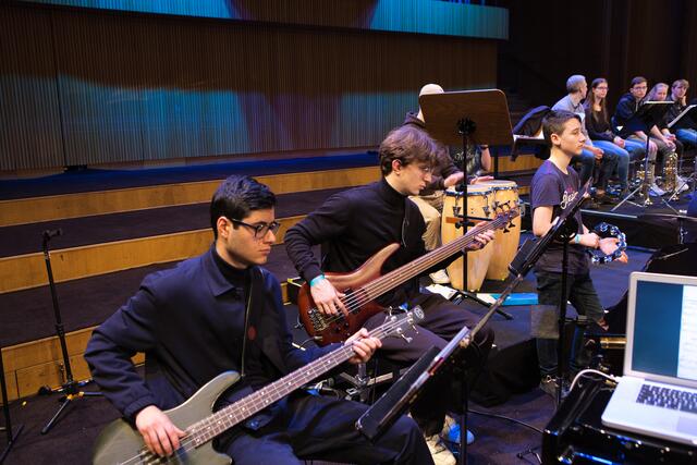 Tiefer geht's nicht: Die Bässe. | Foto: Torsten Rabe