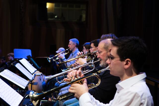 Trompeten bei der Arbeit. | Foto: Torsten Rabe