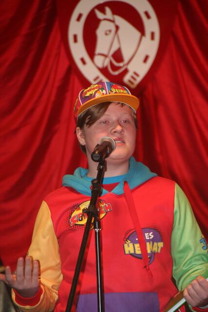 Der Nachwuchsredner Et Jüppche  | Foto: Herrmann J.Nied