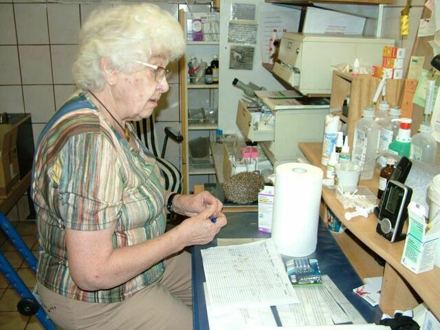 Bürokratischer Aufwand jeder Stationsbetreiberin: Dokumentation | Foto: Maja Langsdorff