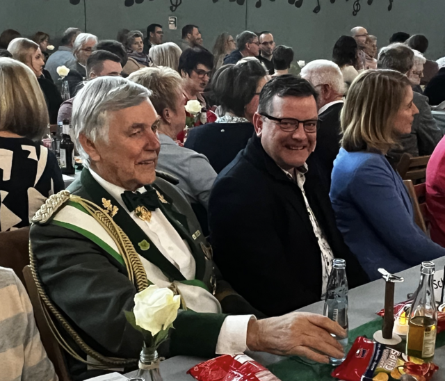 Jakob Scheibling (li.) und Oberst Christoph Scheibling | Foto: @Wilfried Storb