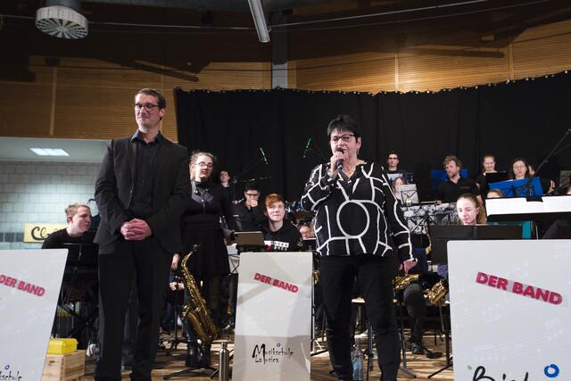 Bandleader Martin Endrös mit Renate Clemens | Foto: Torsten Rabe