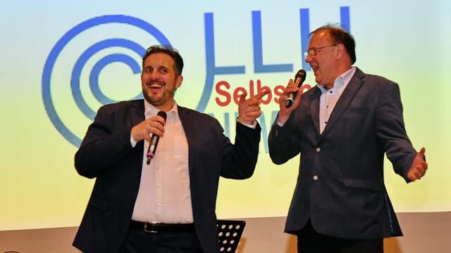 Tenor Sebastiano Lo Medico und Michael Enders | Foto: Bildrechte: Maxx Hoenow - Michael Enders
