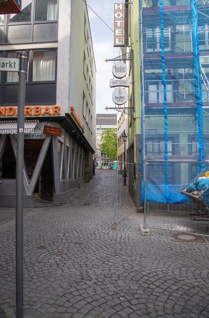 Die Lintgasse selbst blieb im Wesentlichen erhalten. | Foto: Thomas Banneyer