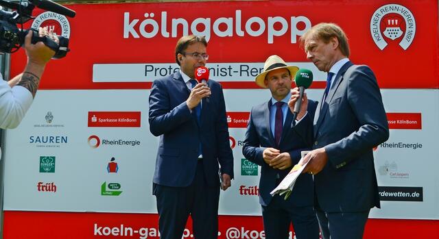 v.r.: Thorsten Castle, Philipp Hein &amp; Daniel Delius | Foto: Horst Nauen