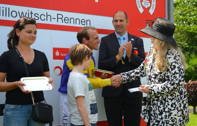 Sieger im Millowitsch-Rennen - Al Hitmi &amp; Andrasch Starke | Foto: Horst Nauen