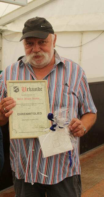 Ehrenmitglied Jürgen Krause  | Foto: Erwin Höller 