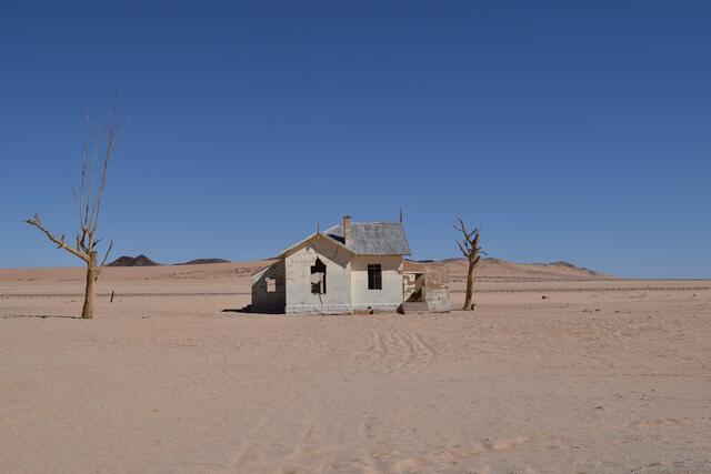 Geisterbahnhof Garub | Foto: Martina Schäfer, Bad Honnef-Orscheid