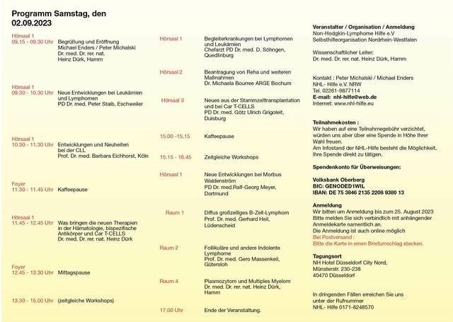 Flyer Symposium 02.09.2023 Blatt 2 | Foto: Bildrechte: Michael Enders