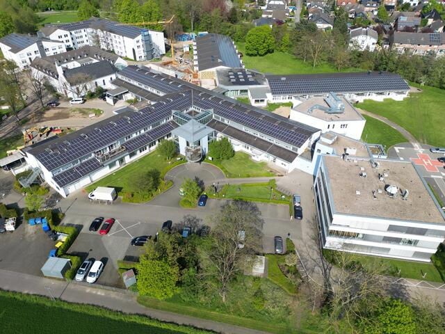 Es wird wohl das modernste Krankenhaus von NRW - hier aus der Vogelperspektive: das Marien-Hospital. | Foto: Stiftung Marien-Hospital