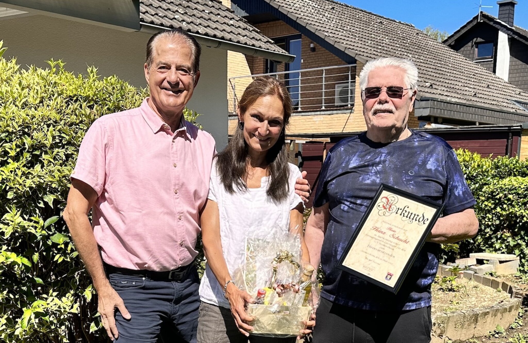 SSV Heimerzheim Heinz Schucht ist Ehrenvorsitzender Swisttal