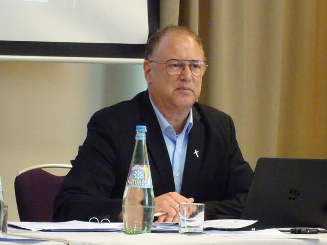 Michael Enders, 1. Vorsitzender Leukämie- und Lymphome e.V. LLH Bergneustadt | Foto: Bildrechte: Stefania Herod