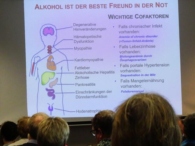 Vortrag, Bild Eigentum PD Dr. D. Söhngen | Foto: Bildrechte: Norbert Herod