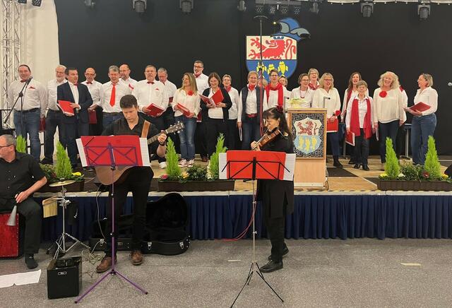 Die Colonia Harmonists sorgten für Musik. | Foto: Gemeinde Neunkirchen-Seelscheid